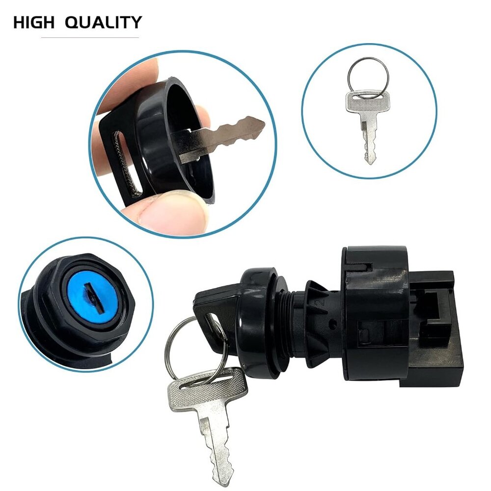 OEM Replacement Ignition Starter Switch for Polaris RZR, Ranger, Sportsman ATVs - Picture 4 of 6